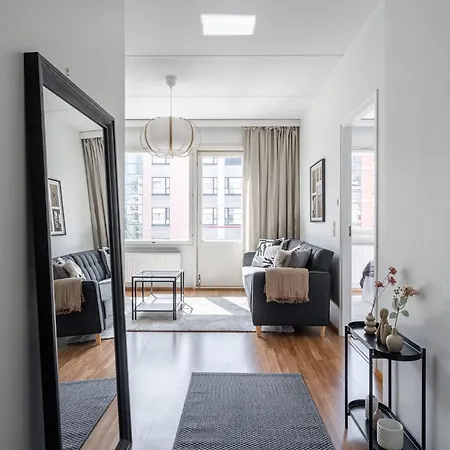 Lägenhet Comfy 1br With Sauna - Location In *